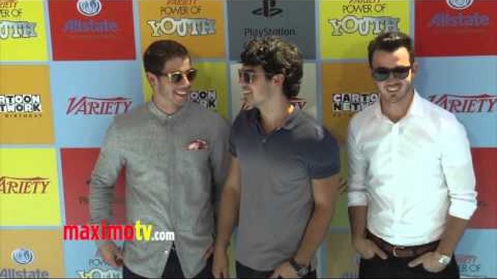 The Jonas Brothers Variety's Power of Youth 2012 Arrivals