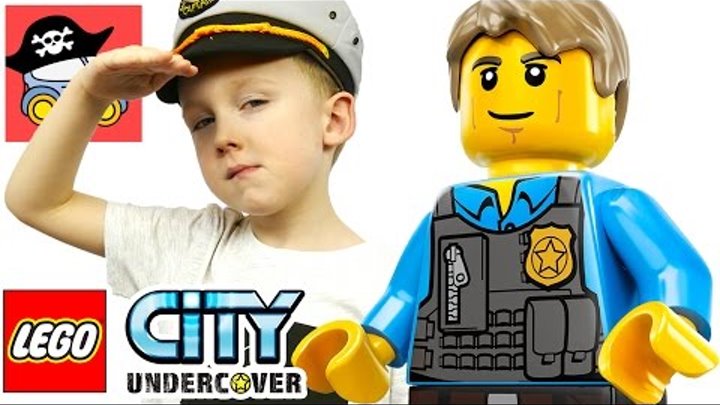 🚓 LEGO CITY UNDERCOVER #4 КУРС НА АЛЬБАТРОС Жестянка LEGO GTA