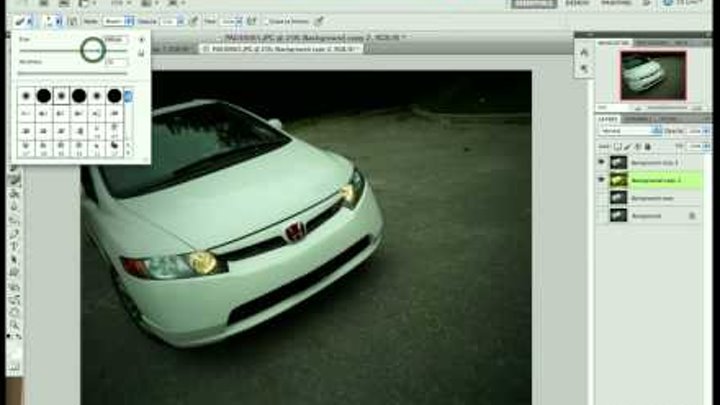 Photoshop CS5 Tutorial - Car Light Effects - cool,quick,easy