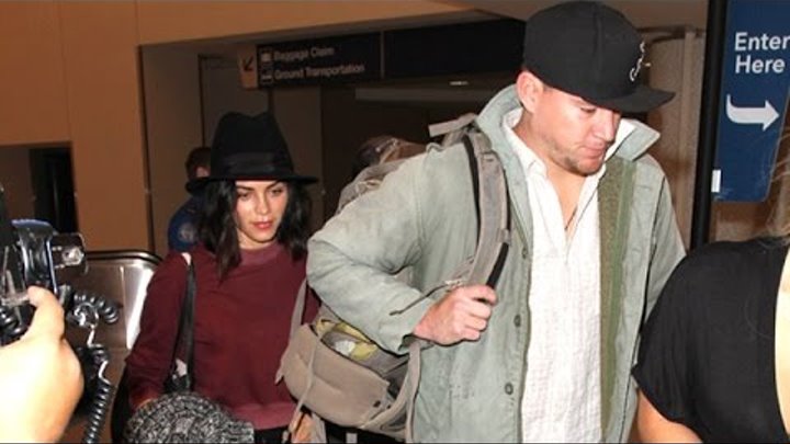 Channing Tatum And Wife Jenna Get Out Of Town