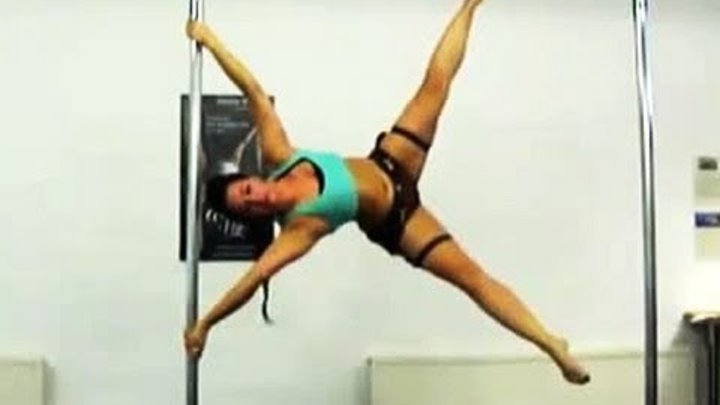 Tomb Raider 2013: Lara Croft Themed Advanced Pole Tricks Tomb Raider 2013: Lara Croft Themed Advanced Pole Tricks