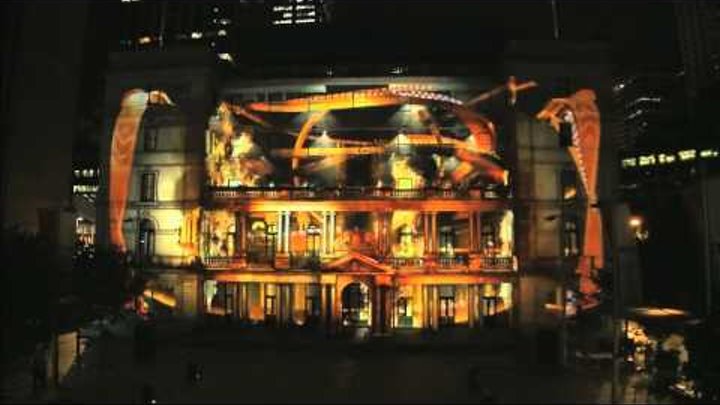 Hot Wheels Secret Race Battle - 3D projection mapping in Sydney