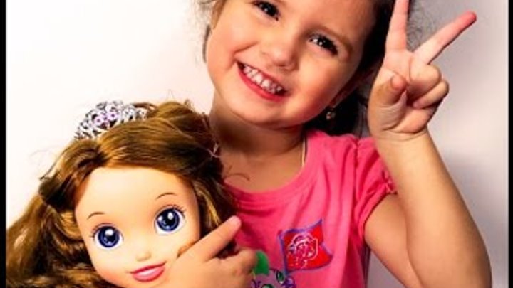 София прекрасная Принцесса София кукла Открываем игрушку Princess Sofia doll toy Open