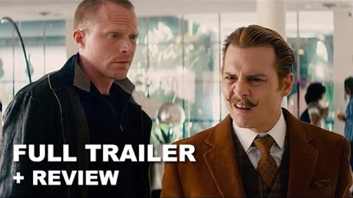 Mortdecai Official Trailer + Trailer Review - Johnny Depp 2015 : Beyond The Trailer