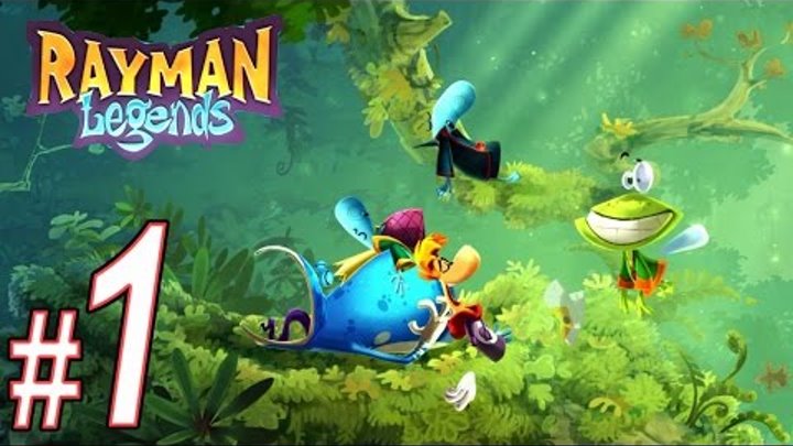Rayman Legends, Прохождение игры, Часть 1 Rayman Legends, Прохождение игры, Часть 1