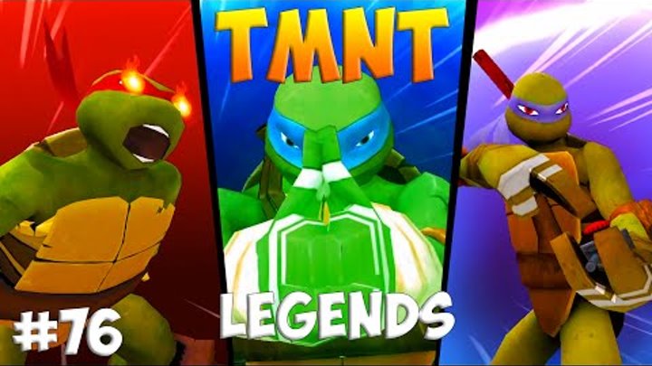 Черепашки-Ниндзя: Легенды. Прохождение #76 LEO RAPH DONI ALL Bosses (TMNT Legends IOS Gameplay 2016