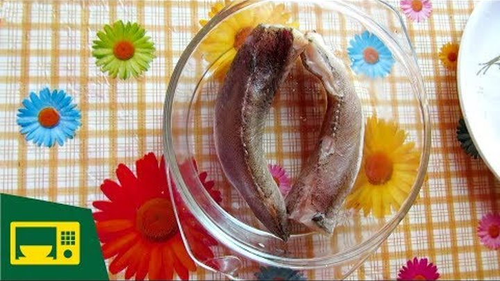 Рыба в микроволновке: готовим рыбу Хек (вкусно ) в Samsung GE731KR