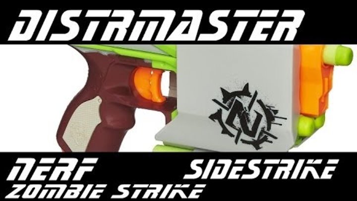Обзор Nerf - Zombie Strike - Sidestrike (Нерф - Зомби страйк - Сайдстрайк)