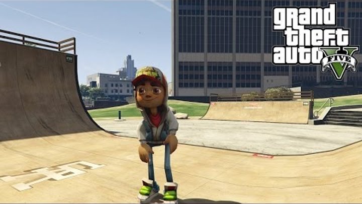 GTA 5 mod Jake from Subway Surfers - ГТА 5 моды - установка мода GTA 5 mod Jake from Subway Surfers - ГТА 5 моды - установка мода