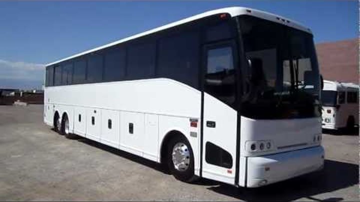 2002 Van Hool C2045 57 passenger used coach bus for sale Las Vegas Bus Sales C45819