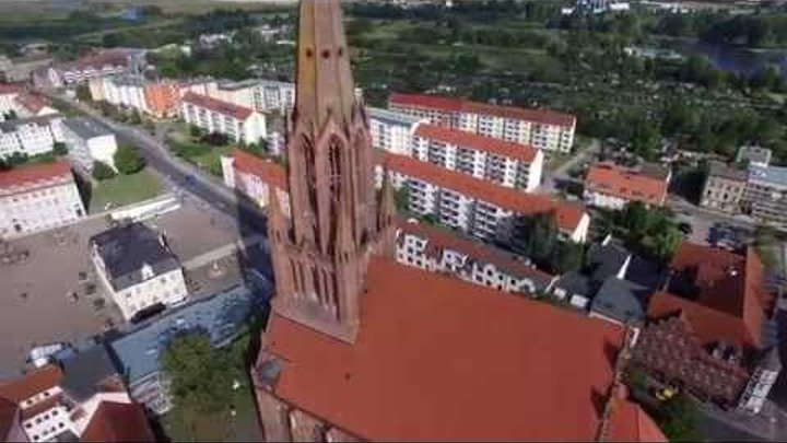 Demmin von oben - Dji Phantom 3 pro 4K Demmin von oben - Dji Phantom 3 pro 4K