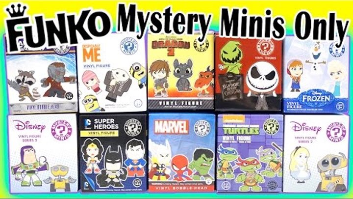 Surprise Funko Mystery Minis - DisneyFrozen, Marvel, DC, TMNT, Dreamworks and MORE!