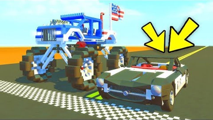 МОНСТР НА КОЛЕСАХ ПРОТИВ РЕТРО АВТОМОБИЛЯ В СКРАП МЕХАНИК ! ИГРАЕМ В SCRAP MECHANIC ! МОНСТР НА КОЛЕСАХ ПРОТИВ РЕТРО АВТОМОБИЛЯ В СКРАП МЕХАНИК ! ИГРАЕМ В SCRAP MECHANIC !