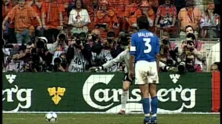 Nederland-Italië penalties Euro 2000