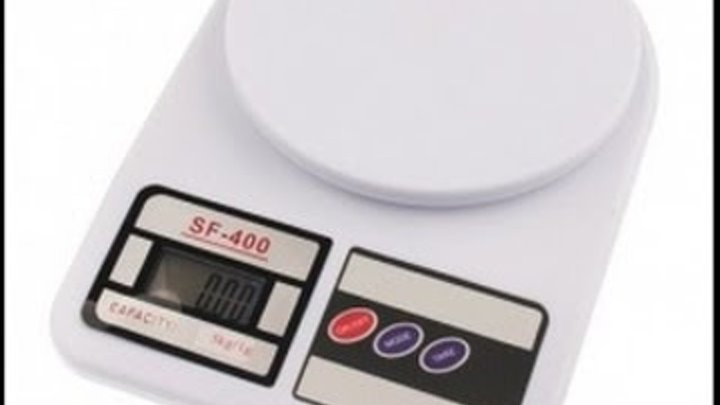 Электронные кухонные весы SF-400 7 кг. Видеообзор весов от Electronoff