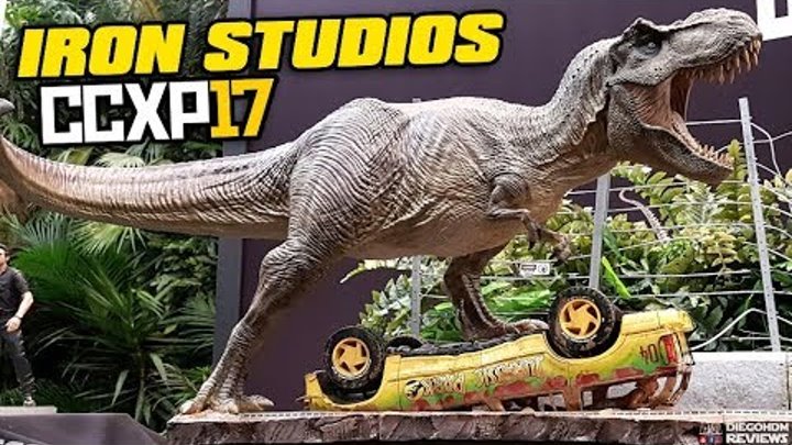 Cobertura CCXP 2017 Iron Studios Jurassic Park e Outros / DiegoHDM