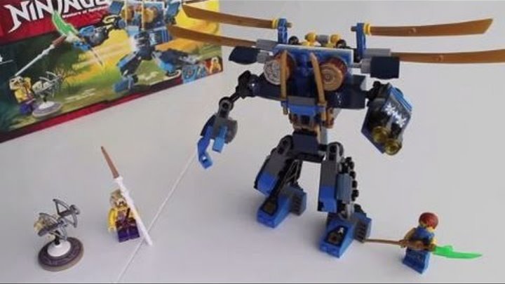Обзор конструктора Lego Ninjago 70754 Лего Ниндзяго Летающий робот Джея. В продаже на TOY.RU