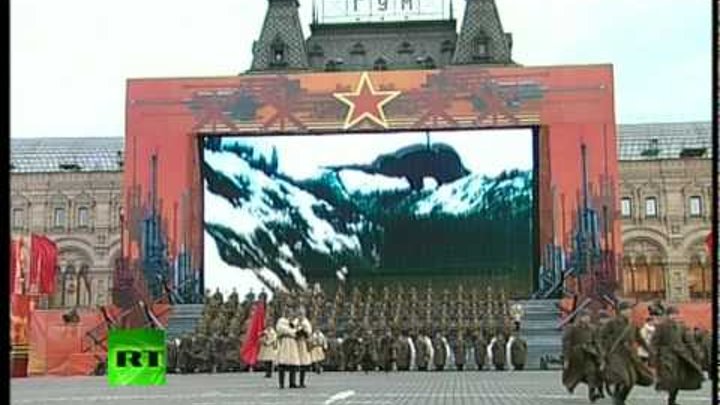Парад 7 ноября 2011 на Красной площади (ч.1)
