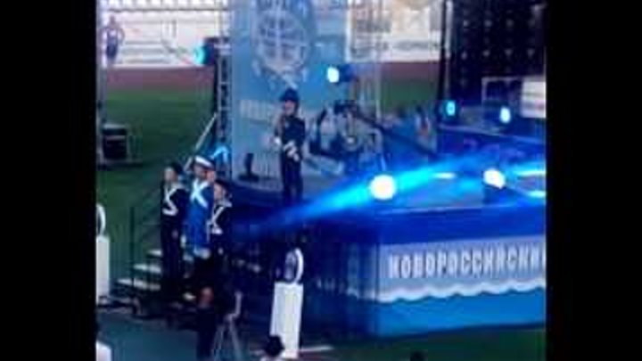 Новороссийск 170 лет НМТП Юбилей стадион 30.07.2015 для супер новости Новороссийск эпизод 2