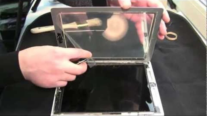 Ремонт iPad 2 замена стекла (тачскрина)// Touchscreen disassembly iPad 2