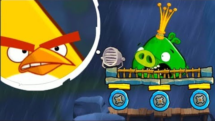 Angry Birds 2 #3 приключение мультик героев Bad Piggies и энгри бердс #КРУТИЛКИНЫ