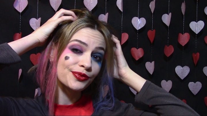 Макияж в стиле Харли Квинн к Дню всех влюбленных. Harley Quinn makeup tutorial Макияж в стиле Харли Квинн к Дню всех влюбленных. Harley Quinn makeup tutorial