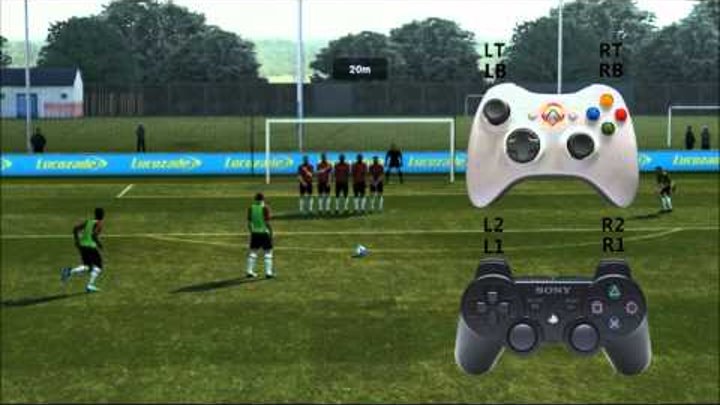 PES 2012 Free Kick Tutorial