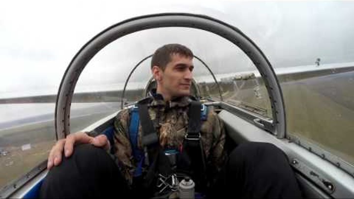 Высший пилотаж на планере Blanic L-13. Евсино. Октябрь 2015