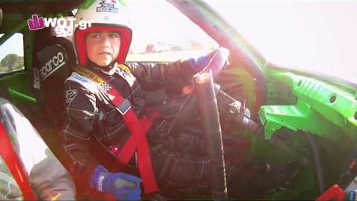 Meet Stavros Grillis, the youngest drifter in the world (9,5 years old)