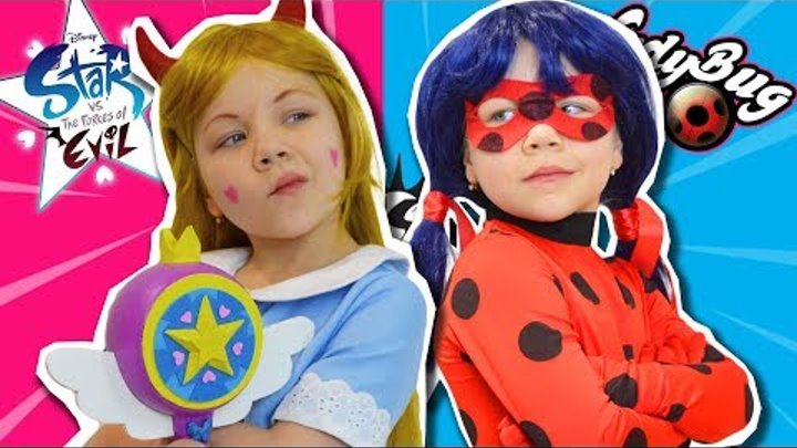 ЛЕДИ БАГ ПРОТИВ СТАР БАТТЕРФЛЯЙ Star vs Evil Forces and Lady Bug and Chat Noir Леди Баг и Кот-Нуар ЛЕДИ БАГ ПРОТИВ СТАР БАТТЕРФЛЯЙ Star vs Evil Forces and Lady Bug and Chat Noir Леди Баг и Кот-Нуар