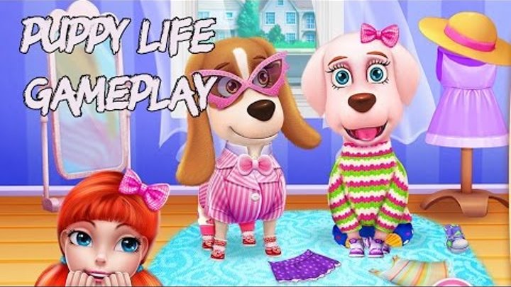 Puppy Life - Secret Pet Party. Gameplay review.