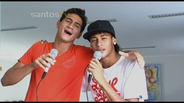 Videokê com Neymar e Ganso! Videokê com Neymar e Ganso!