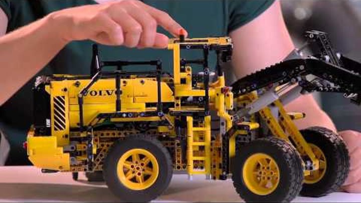 RC VOLVO L350F Wheel Loader - LEGO Technic - Designer Video