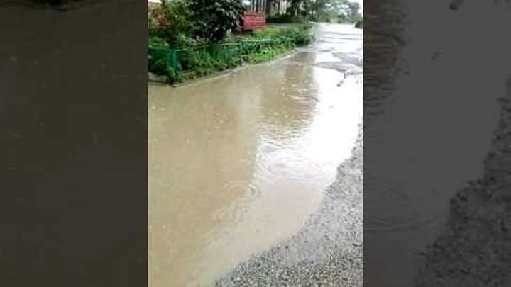 Жители поселка Нового в прямом смысле утопают в дождевой воде. 2 Жители поселка Нового в прямом смысле утопают в дождевой воде. 2