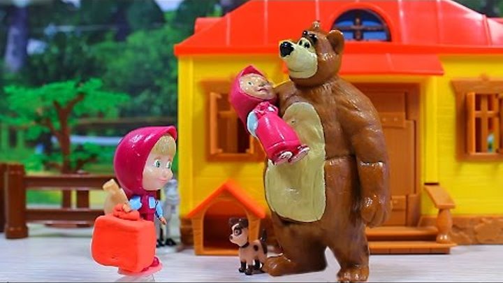 Маша и Медведь. Мультфильм для детей. Долгожданная встреча. Обзор игрушек