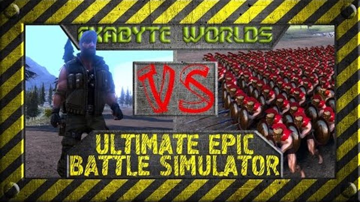 ЧАК НОРРИС (КРУТОЙ УОКЕР) VS 300 СПАРТАНЦЕВ ☢️ ULTIMATE EPIC BATTLE SIMULATOR ( 1440p60 ULTRA)