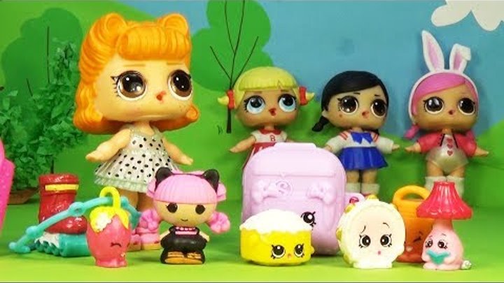 #Мультик Куклы LOL SURPRISE ЛОЛ #SHOPKINS Шопкинсы Видео для Детей Сюрпризы для Кукол Игрушки