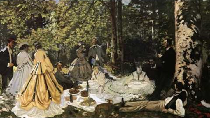 Клод Моне, Завтрак на траве - обзор картины