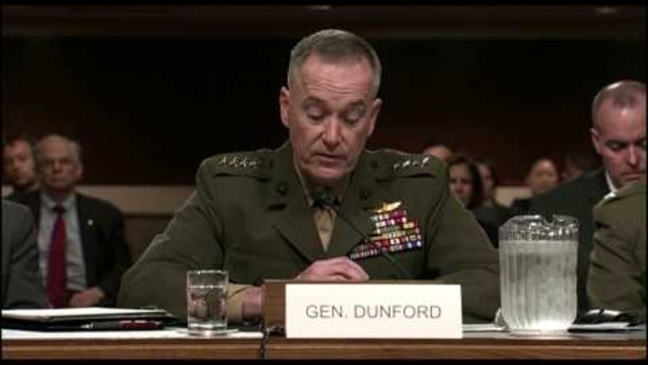 Gen. Joseph F. Dunford | Statement to Senate
