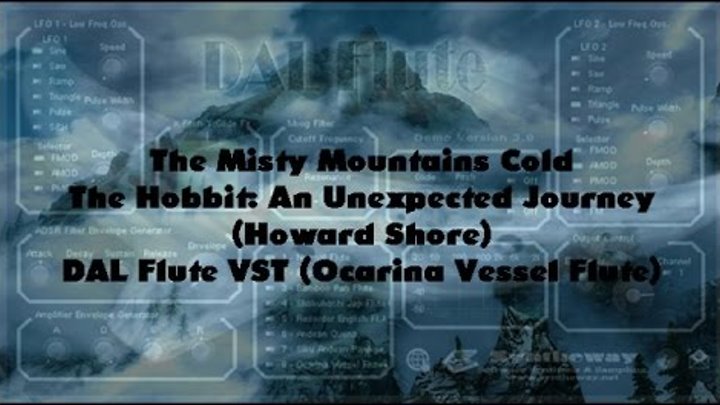 The Misty Mountains Cold (The Hobbit: An Unexpected Journey, Howard Shore) Virtual Ocarina Flute VST