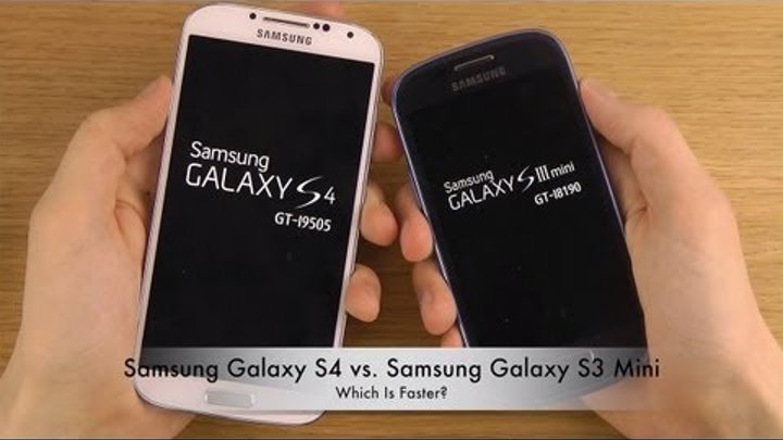 Samsung Galaxy S4 vs. Samsung Galaxy S3 Mini - Which Is Faster?