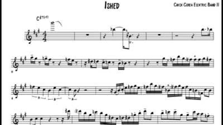Eric Marienthal Alto Solo Transcription on Ished - Chick Corea Elektric Band II Eric Marienthal Alto Solo Transcription on Ished - Chick Corea Elektric Band II