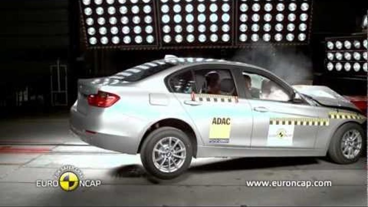 CRASH TEST BMW 3 Series 2012: 5 STAR Euro NCAP смотреть онлайн CRASH TEST BMW 3 Series 2012: 5 STAR Euro NCAP