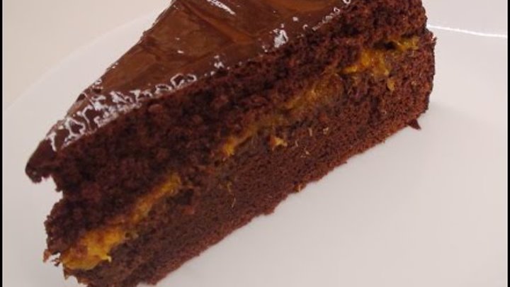 Торт ЗАХЕР/ Австрійський шоколадний торт Захер /Sachertorte