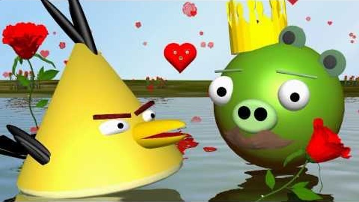 VALENTINE'S DAY a la Angry Birds ♫ 3D SPOOF ANIMATION - FunVideoTV-Style