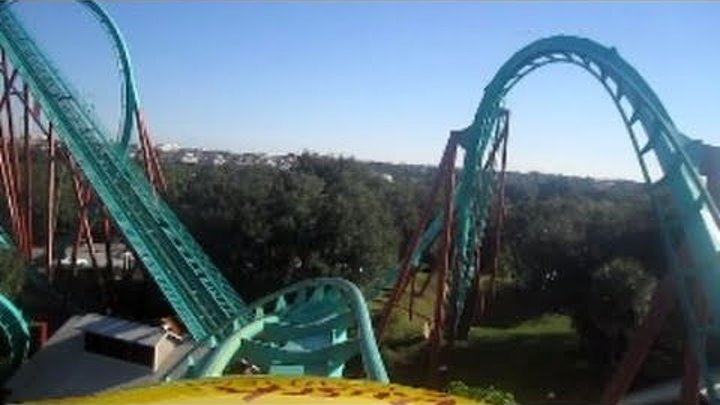 Kumba Front Seat on-ride HD POV Busch Gardens Tampa
