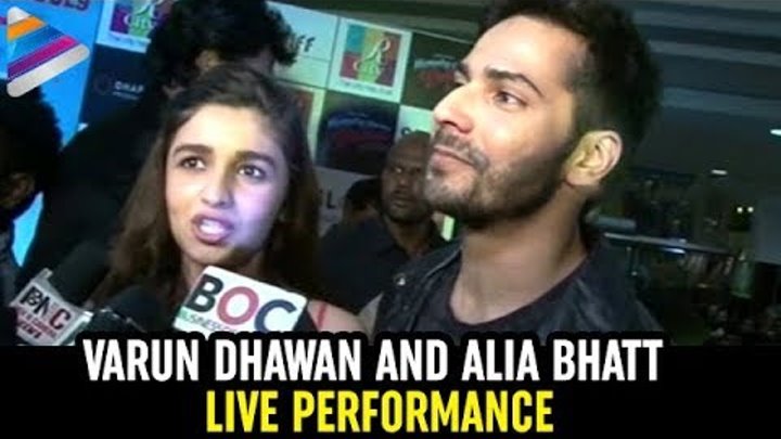 Varun Dhawan and Alia Bhatt live performance @ Humpty Sharma Ki Dulhania Promotion - Bollywood News