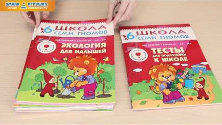 Годовой курс «Школа семи гномов 6-7 лет» (12 книг + диплом)