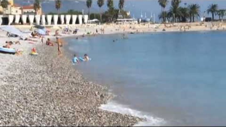 Menton beach France Лазурный берег Франции. Ментон. Пляжи.07.09.12 Menton beach France Лазурный берег Франции. Ментон. Пляжи.07.09.12