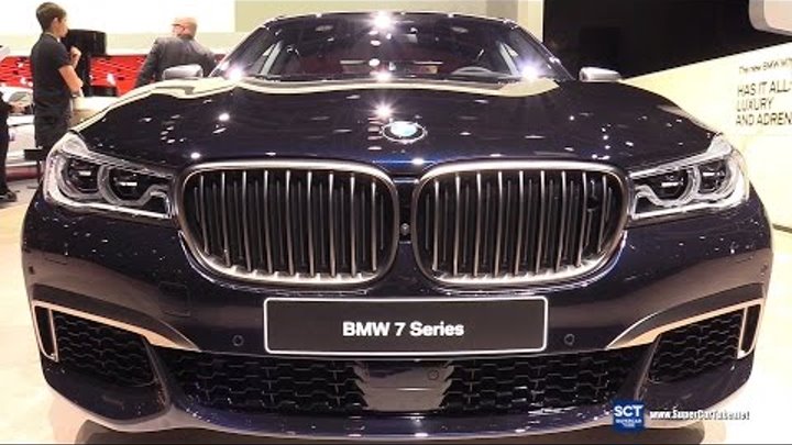 2018 BMW 7 Series M 760i xDrive - Exterior, Interior Walkaround - Debut 2017 Detroit Auto Show 2018 BMW 7 Series M 760i xDrive - Exterior, Interior Walkaround - Debut 2017 Detroit Auto Show